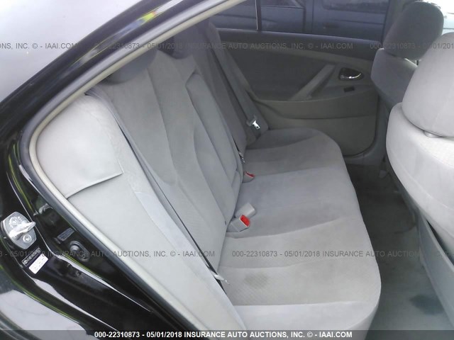 4T4BE46K99R096521 - 2009 TOYOTA CAMRY SE/LE/XLE BLACK photo 8