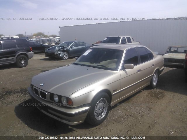 WBAHE6325SGF31323 - 1995 BMW 540 I AUTOMATIC TAN photo 2