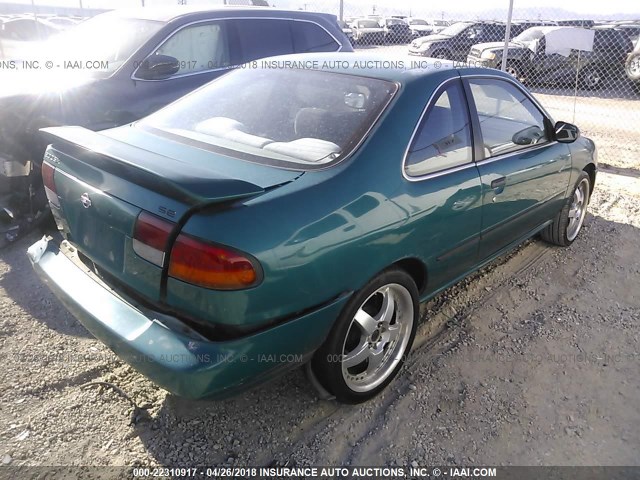 1N4AB42DXSC510921 - 1995 NISSAN 200SX SE TEAL photo 4