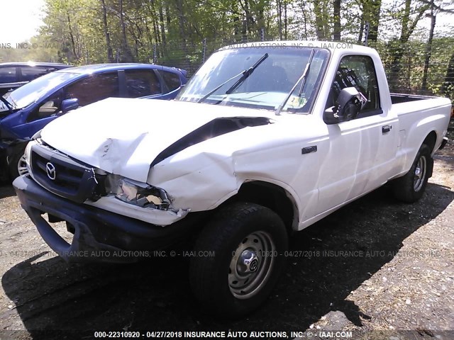 4F4YR12D36PM02312 - 2006 MAZDA B2300 WHITE photo 6