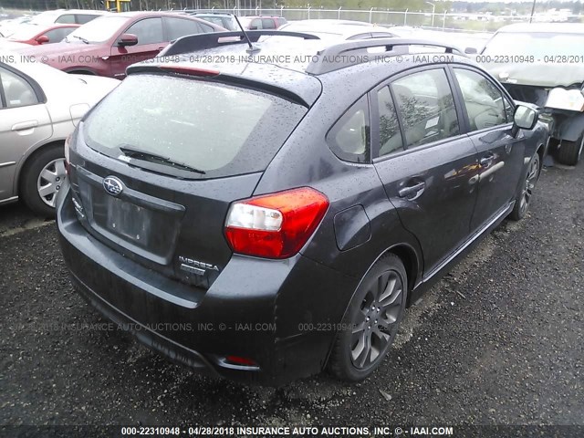 JF1GPAS6XCH237382 - 2012 SUBARU IMPREZA SPORT LIMITED GRAY photo 4