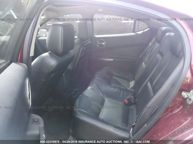 2G2WP582471222603 - 2007 PONTIAC GRAND PRIX RED photo 8