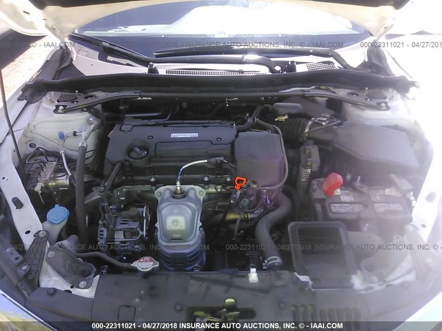 1HGCR2F52GA187457 - 2016 HONDA ACCORD SPORT 白色 照片 10