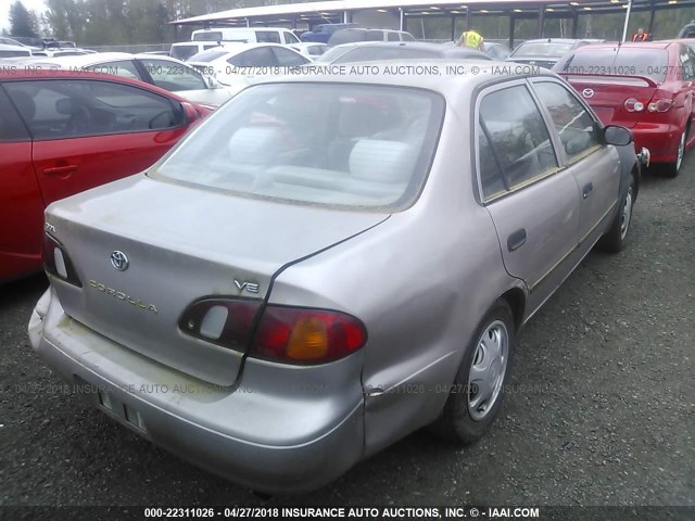 1NXBR12E7WZ103314 - 1998 TOYOTA COROLLA VE/CE/LE 米色 照片 4