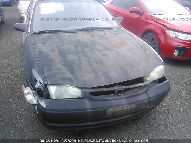 1NXBR12E7WZ103314 - 1998 TOYOTA COROLLA VE/CE/LE 米色 照片 6