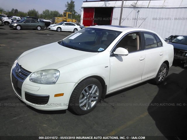 3VWEF71K57M149067 - 2007 VOLKSWAGEN JETTA WOLFSBURG 白色 照片 2