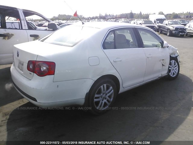 3VWEF71K57M149067 - 2007 VOLKSWAGEN JETTA WOLFSBURG 白色 照片 4