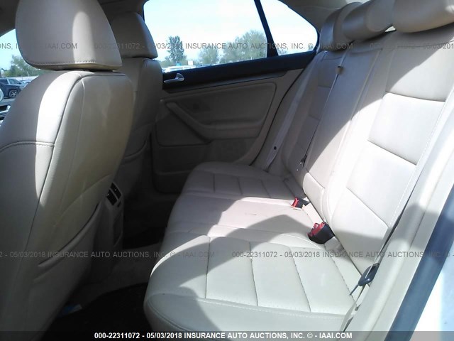 3VWEF71K57M149067 - 2007 VOLKSWAGEN JETTA WOLFSBURG 白色 照片 8