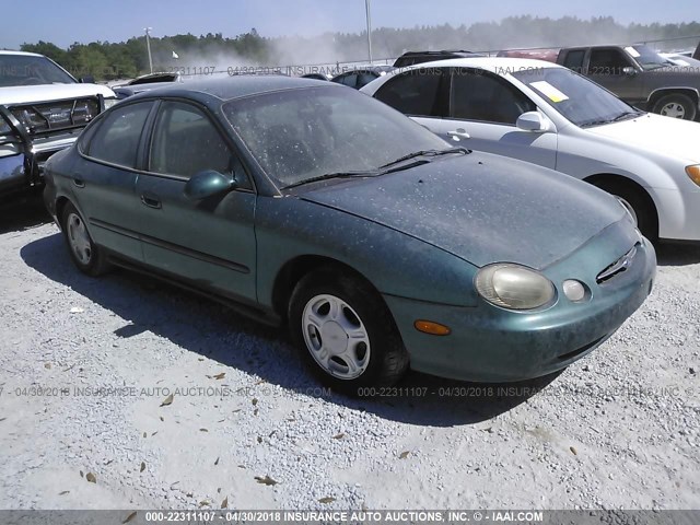 1FAFP52U0WG210252 - 1998 FORD TAURUS LX/SE GREEN photo 1