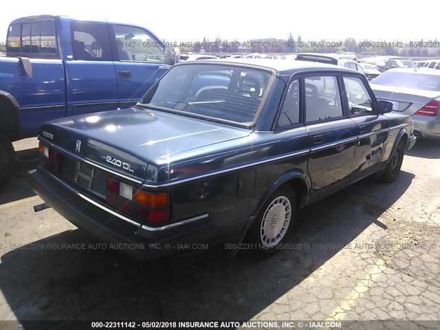 YV1AS8806P1489651 - 1993 VOLVO 240 GRAY photo 4