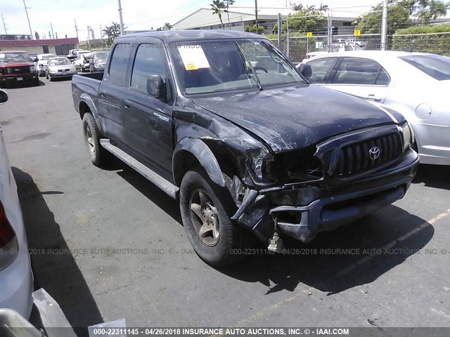 5TEGN92N73Z213304 - 2003 TOYOTA TACOMA DOUBLE CAB PRERUNNER BLACK photo 1