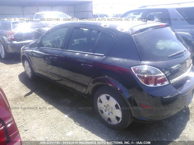 W08AR671385098055 - 2008 SATURN ASTRA XE BLACK photo 3