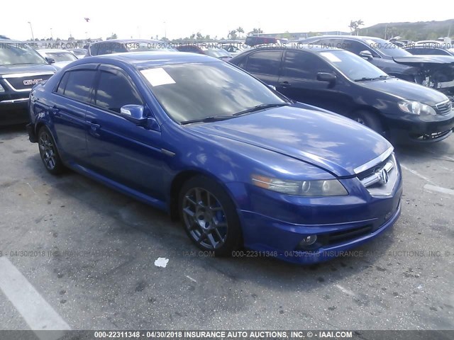 19UUA76568A034137 - 2008 ACURA TL TYPE S BLUE photo 1