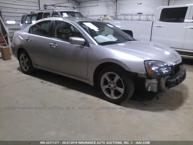 4A3AB36F89E008520 - 2009 MITSUBISHI GALANT ES SILVER photo 1