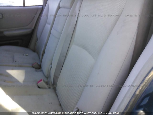 JTEDP21A050068530 - 2005 TOYOTA HIGHLANDER LIMITED BLUE photo 8