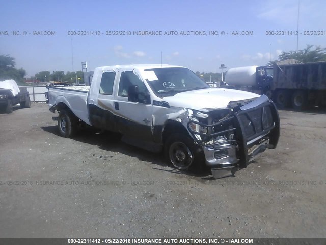 1FT8W3BT4GED39111 - 2016 FORD F350 4X4 SUPER DUTY WHITE photo 1