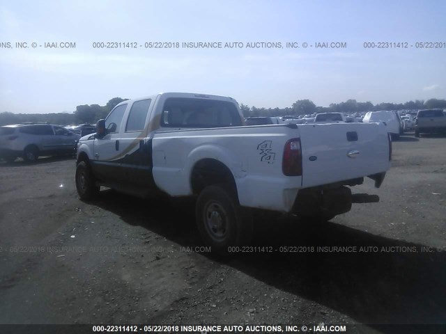 1FT8W3BT4GED39111 - 2016 FORD F350 4X4 SUPER DUTY WHITE photo 3