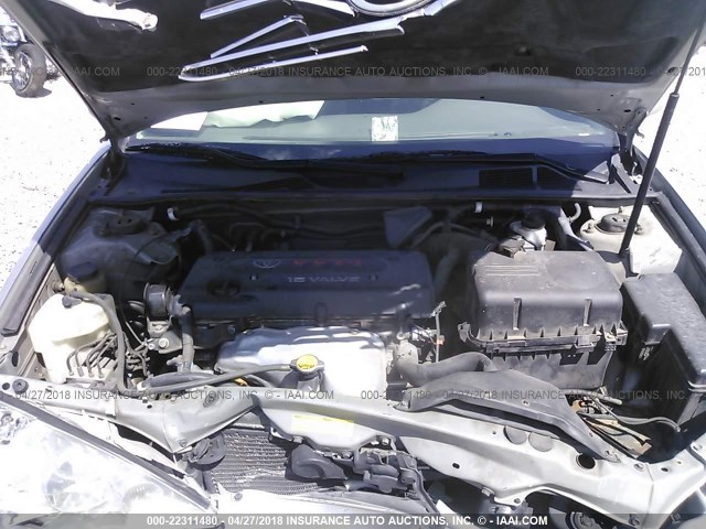 4T1BE32K95U597882 - 2005 TOYOTA CAMRY LE/XLE/SE 银色 照片 10