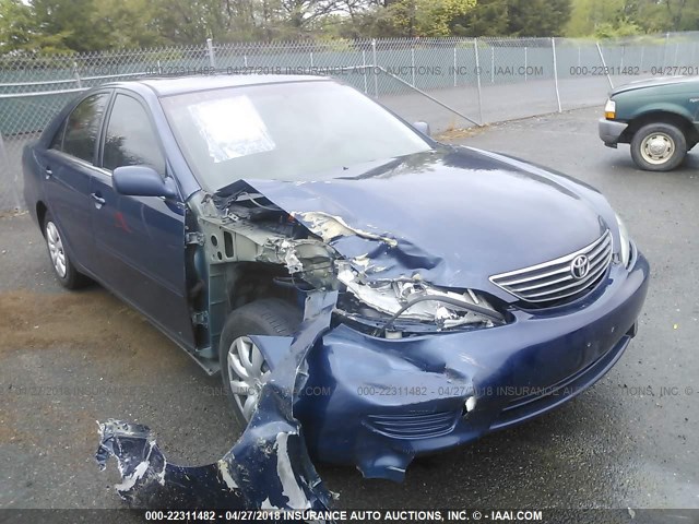 4T1BE30K65U026577 - 2005 TOYOTA CAMRY LE/XLE/SE 蓝色 照片 1