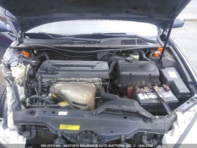 4T1BE30K65U026577 - 2005 TOYOTA CAMRY LE/XLE/SE 蓝色 照片 10