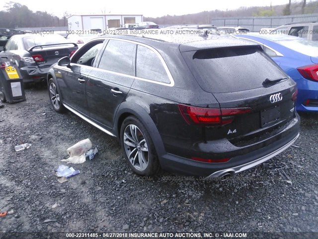 WA18NAF44JA112763 - 2018 AUDI A4 ALLROAD PREMIUM PLUS BLACK photo 3