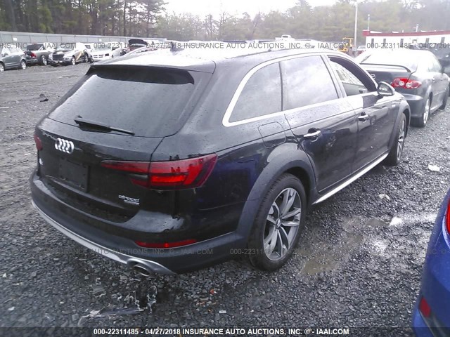 WA18NAF44JA112763 - 2018 AUDI A4 ALLROAD PREMIUM PLUS BLACK photo 4