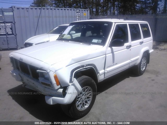 1J4FF78S4XL514248 - 1999 JEEP CHEROKEE LIMITED WHITE photo 6