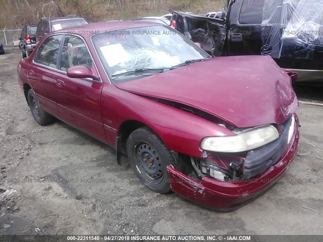 1YVGE22C6R5190111 - 1994 MAZDA 626 DX/LX RED photo 1