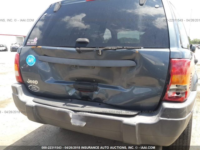 1J4GX48S24C163402 - 2004 JEEP GRAND CHEROKEE LAREDO/COLUMBIA/FREEDOM 蓝色 照片 6