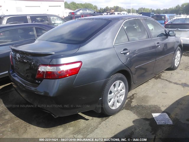 4T1BE46K67U128235 - 2007 TOYOTA CAMRY NEW GENERAT CE/LE/XLE/SE GRAY photo 4