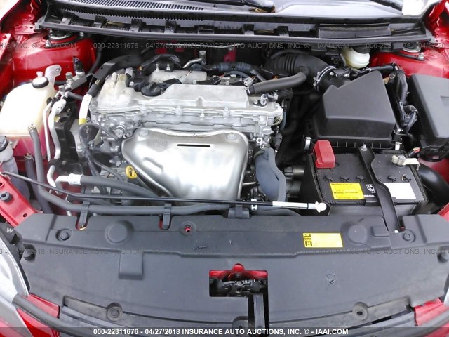 JTKJF5C72F3090258 - 2015 TOYOTA SCION TC 红色 照片 10