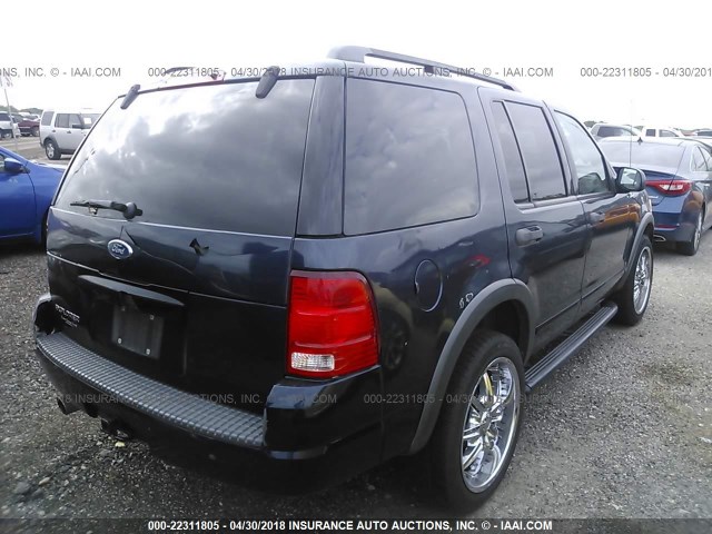 1FMZU72K03ZA66000 - 2003 FORD EXPLORER XLS/XLS SPORT BLUE photo 4