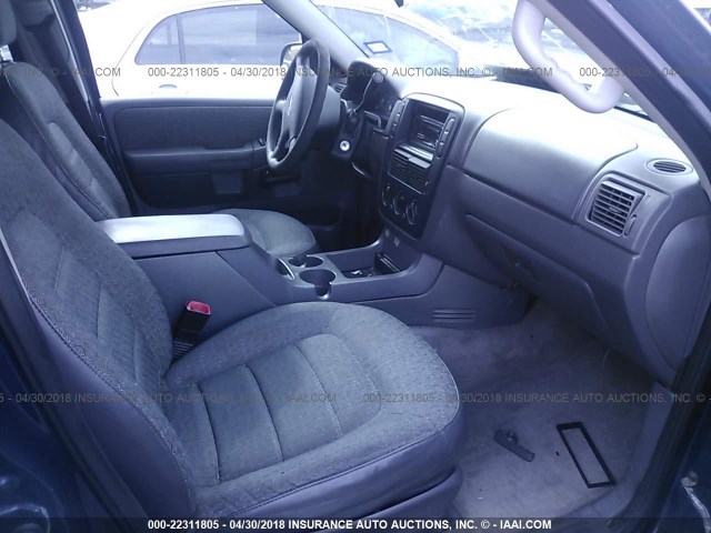 1FMZU72K03ZA66000 - 2003 FORD EXPLORER XLS/XLS SPORT BLUE photo 5