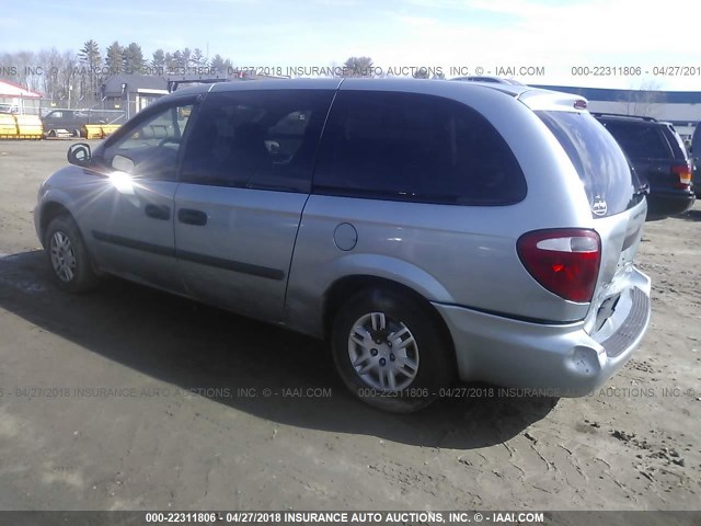 1D4GP24R56B539292 - 2006 DODGE GRAND CARAVAN SE Light Blue photo 3