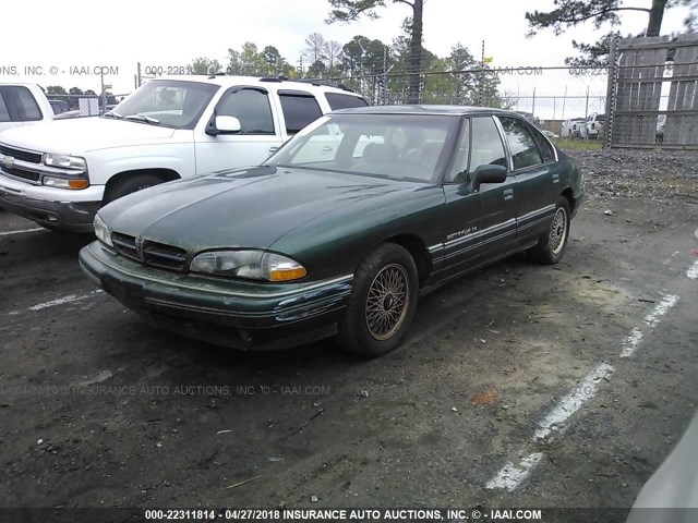 1G2HX53L5N1206101 - 1992 PONTIAC BONNEVILLE SE GREEN photo 2