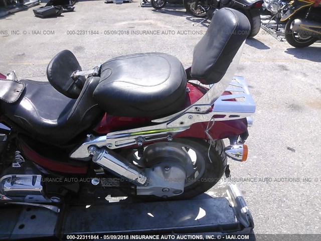 1HFSC55054A009871 - 2004 HONDA VTX1300 C RED photo 6