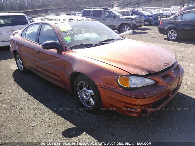 1G2NV52E44C108501 - 2004 PONTIAC GRAND AM GT1 ORANGE photo 1