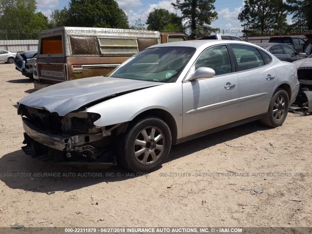 2G4WC582X91217444 - 2009 BUICK LACROSSE CX SILVER photo 2