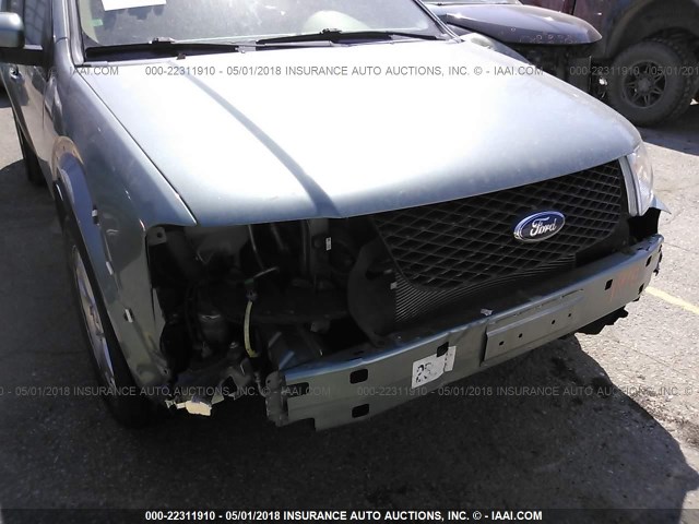 1FMDK03137GA13886 - 2007 FORD FREESTYLE LIMITED GREEN photo 6