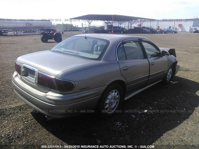 1G4HP54K51U102472 - 2001 BUICK LESABRE CUSTOM Champagne photo 4