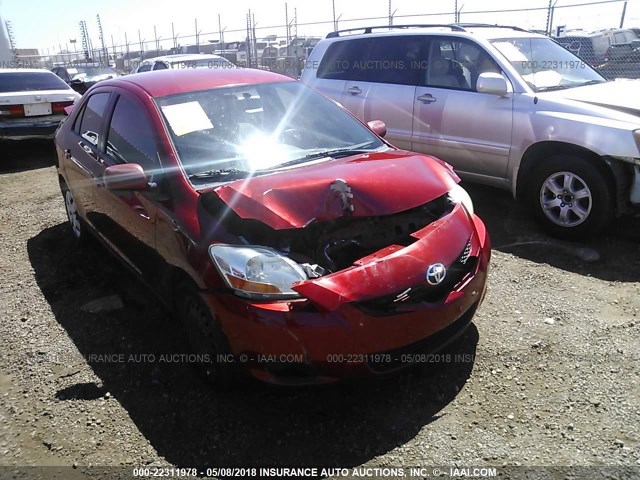 JTDBT923471091676 - 2007 TOYOTA YARIS RED photo 6