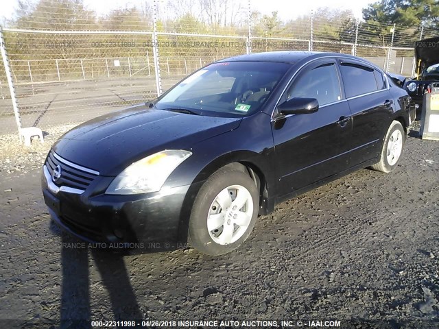 1N4AL21E47C227319 - 2007 NISSAN ALTIMA 2.5/2.5S BLACK photo 2