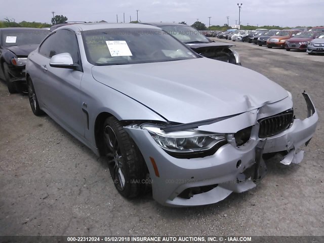 WBA3N3C52FK234903 - 2015 BMW 428 I SILVER photo 1