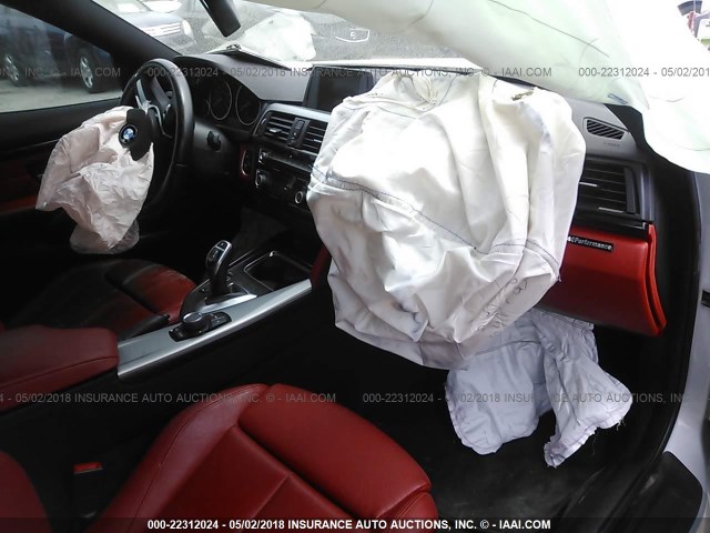 WBA3N3C52FK234903 - 2015 BMW 428 I SILVER photo 5