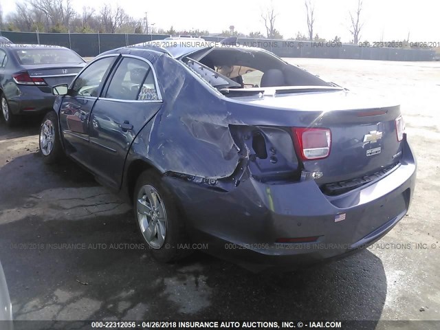 1G11B5SL5FF183915 - 2015 CHEVROLET MALIBU LS BLUE photo 3