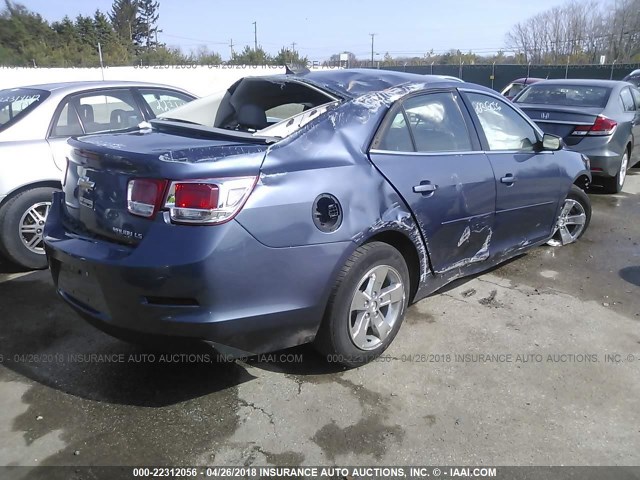 1G11B5SL5FF183915 - 2015 CHEVROLET MALIBU LS BLUE photo 4