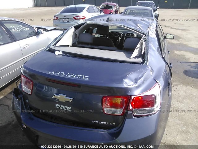 1G11B5SL5FF183915 - 2015 CHEVROLET MALIBU LS BLUE photo 6