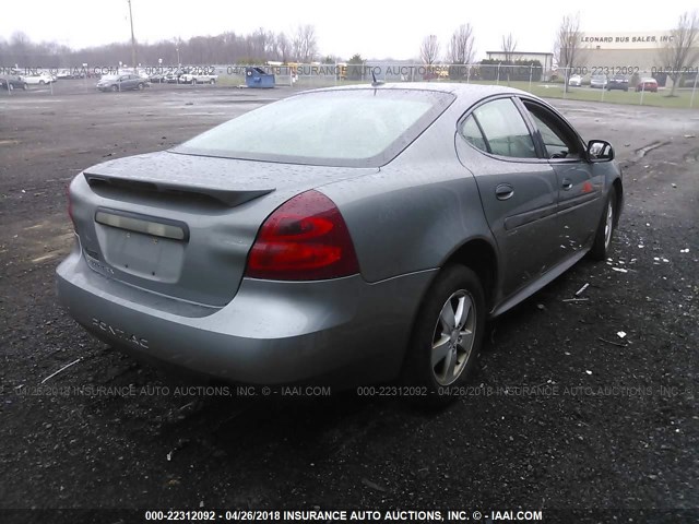 2G2WP552381171679 - 2008 PONTIAC GRAND PRIX ნაცრისფერი ფოტო 4