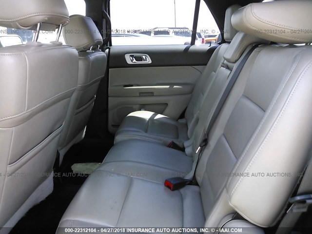 1FMHK7F86BGA69543 - 2011 FORD EXPLORER LIMITED Gümüş foto 8