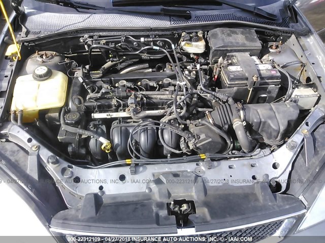1FAHP34N87W188558 - 2007 FORD FOCUS ZX4/S/SE/SES 灰色 照片 10